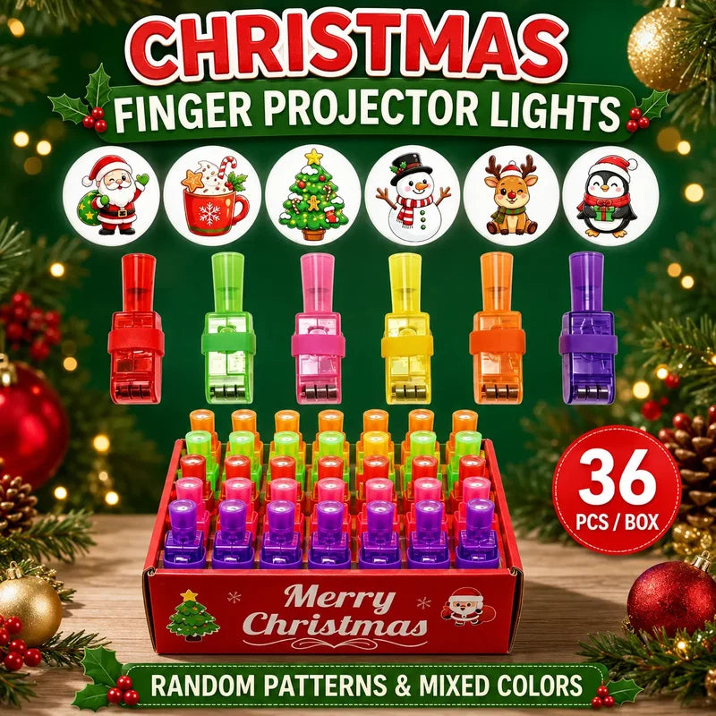 π Halloween LED Projector Rings | Spooky Light-Up Party Favors for Kids