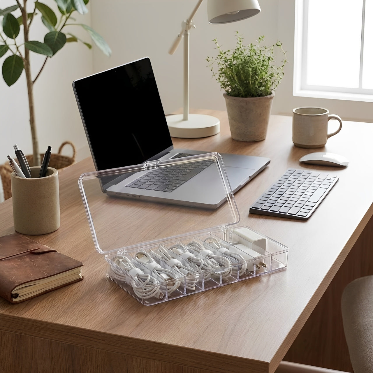 Cable Storage Organizer Box