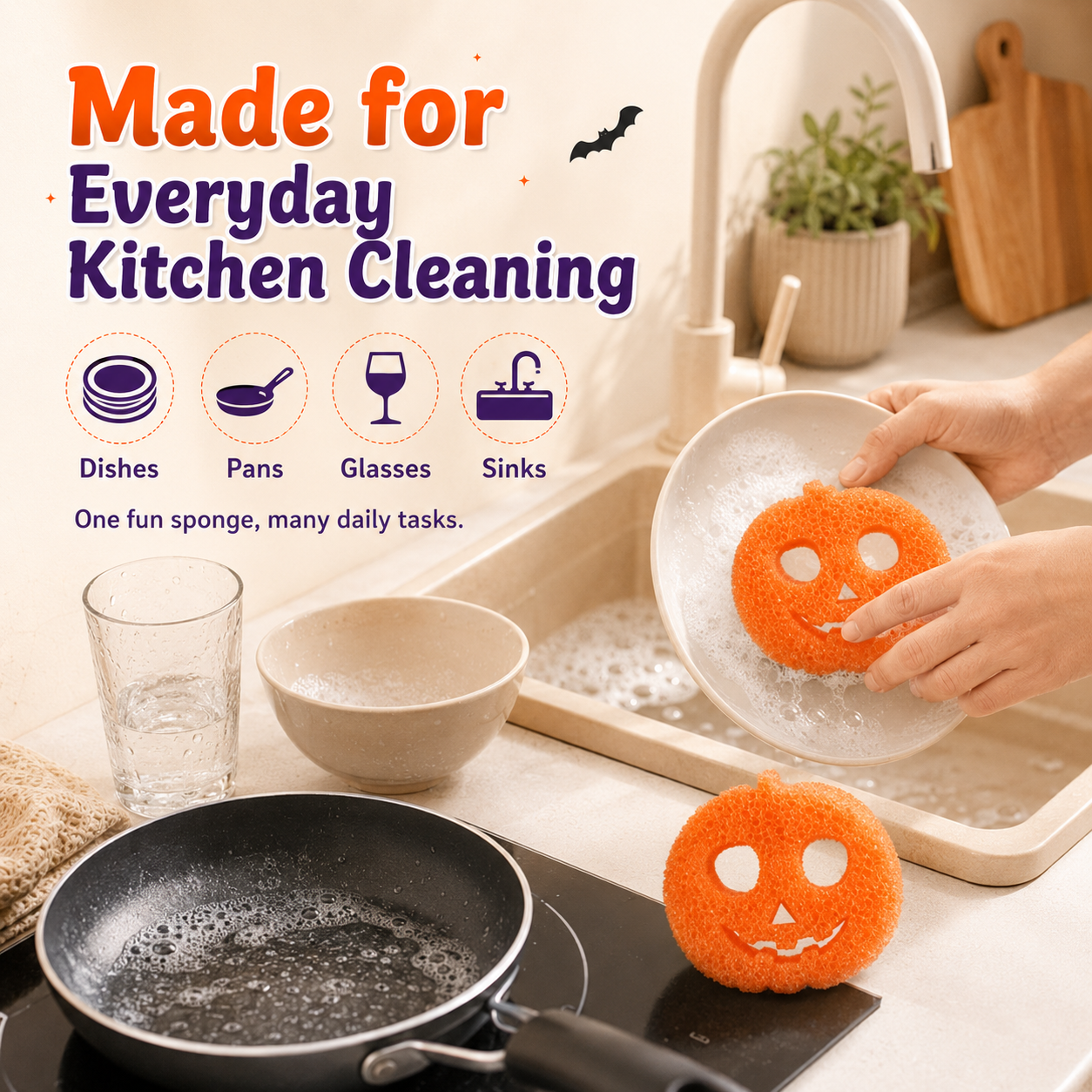 🫧 Halloween Dish Sponge🧽