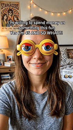 🤪 Kinetic Crazy Eyes Glasses 👓 for Instant Laughs 😂 & Party Fun
