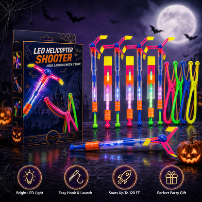 📢📢50% OFF & In Stock⏰💓LED Helicopter Shooters😍💓🎄 Perfect Christmas Gift!