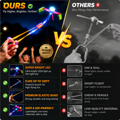 📢📢50% OFF & In Stock⏰💓LED Helicopter Shooters😍💓🎄 Perfect Christmas Gift!