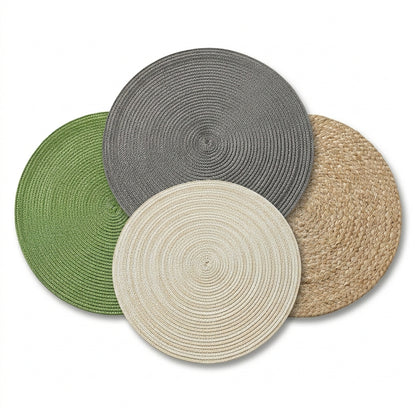Premium Woven Round Placemats