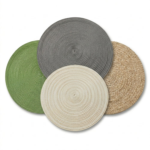 Premium Woven Round Placemats