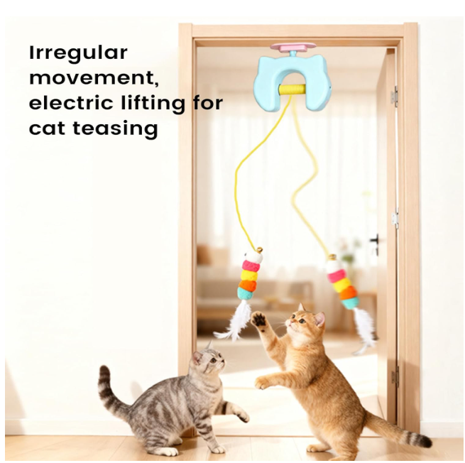 Electric Cat Toy | Electric Interactive Pet Game - Motion Sensor Kitten Toy,for Exercise Fitness Training Enrichment Boredom Relief Indoor