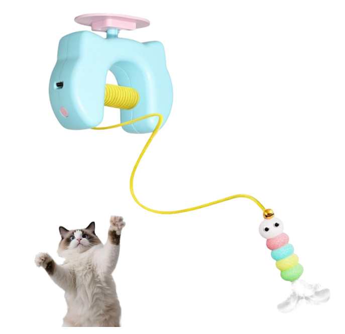 Electric Cat Toy | Electric Interactive Pet Game - Motion Sensor Kitten Toy,for Exercise Fitness Training Enrichment Boredom Relief Indoor
