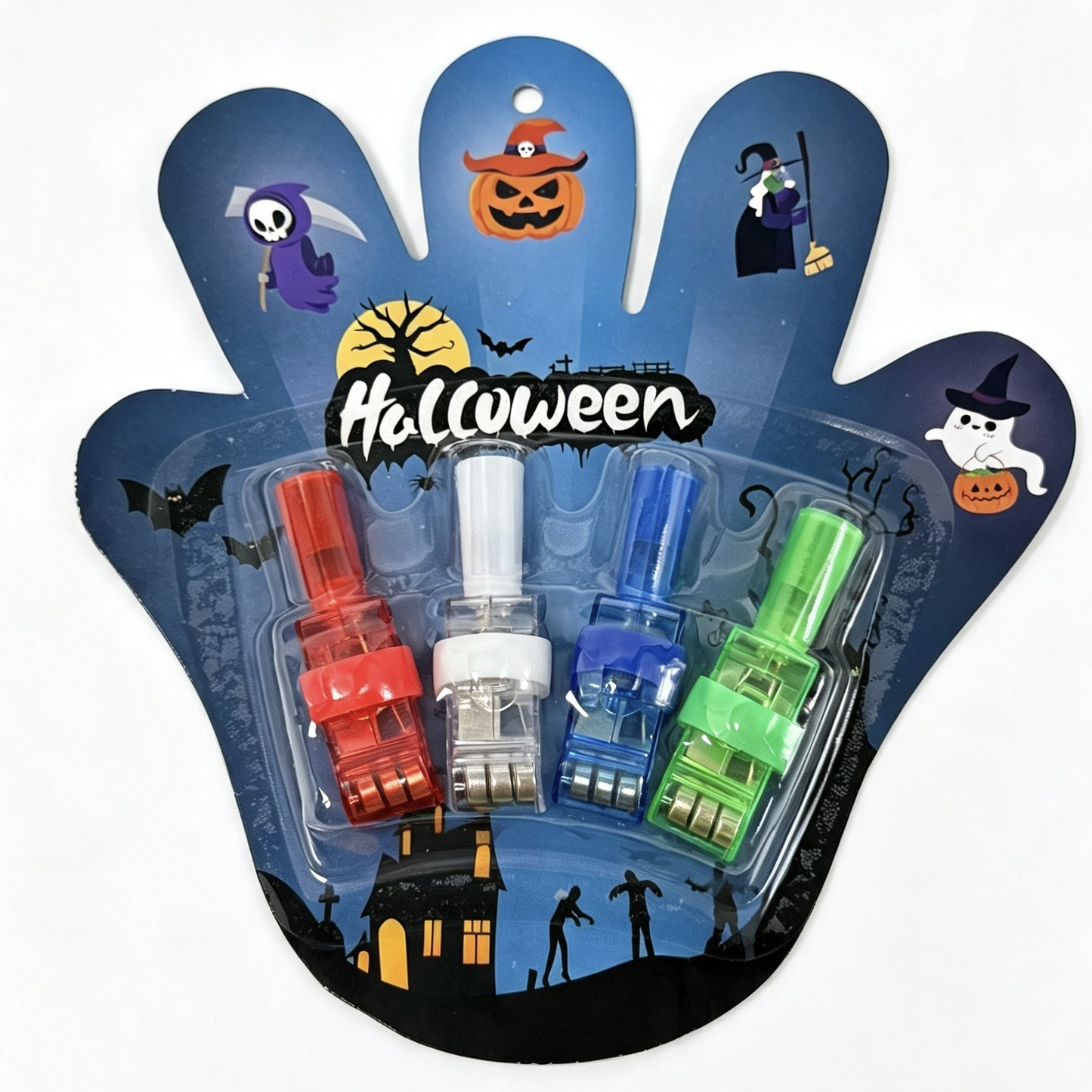 🔥 Last Day 50% OFF – 🎃 Halloween Finger Projector Lights – 40PCS