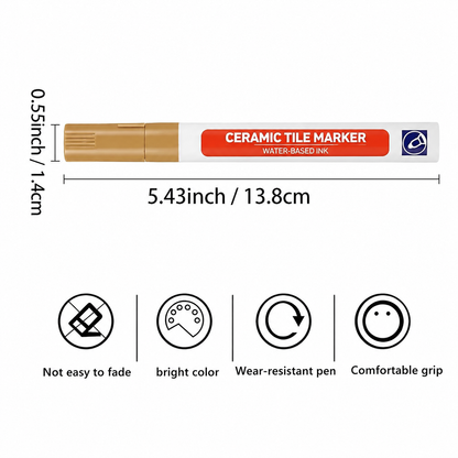 🔥 Last Day 50% OFF🔥Buy 2 Get 2 FREE🔥Tile Grout Pen – Waterproof & Mold-Proof