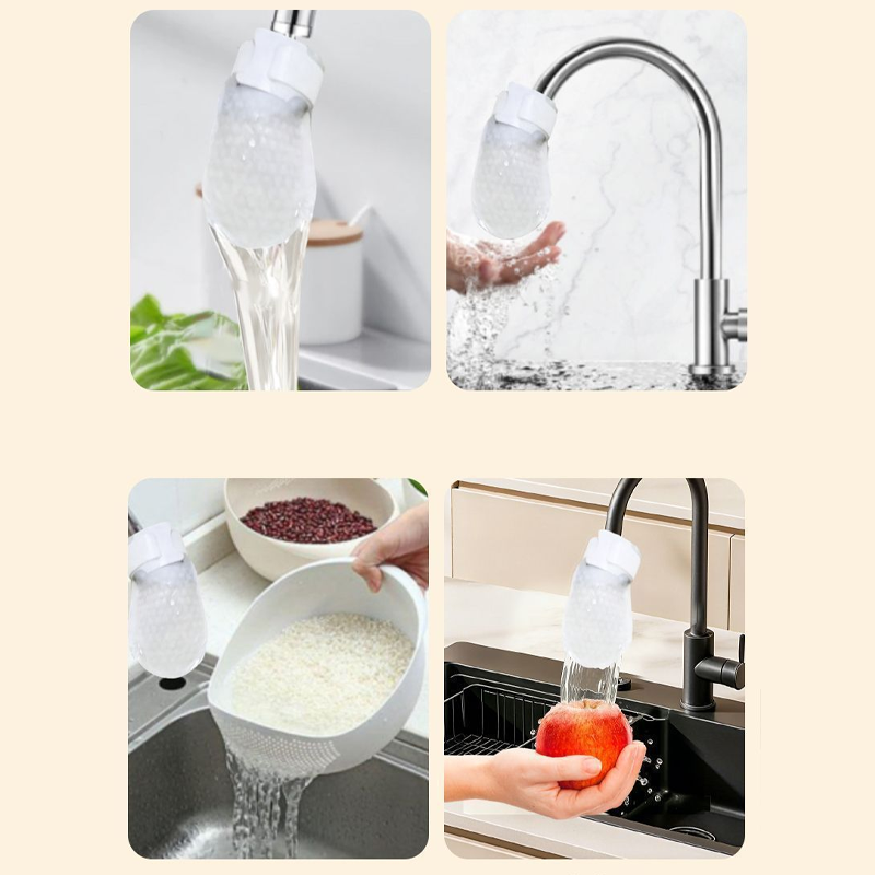 ⏰50%OFF💥Anti-Splash Kitchen Faucet Cotton Filter for Sediment & Rust Removal