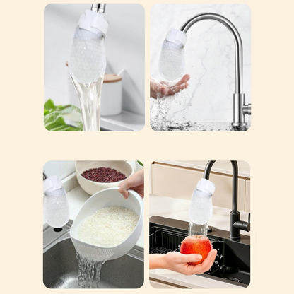 ⏰50%OFF💥Anti-Splash Kitchen Faucet Cotton Filter for Sediment & Rust Removal