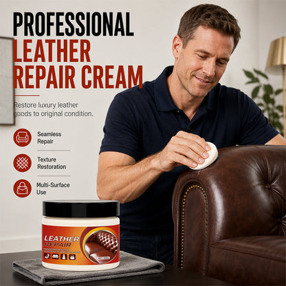 🛋️ Leather Scratch Repair Cream for Worn Furniture and Seats