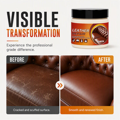 🛋️ Leather Scratch Repair Cream for Worn Furniture and Seats