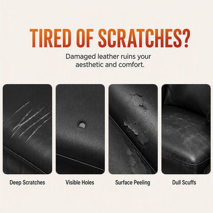🛋️ Leather Scratch Repair Cream for Worn Furniture and Seats