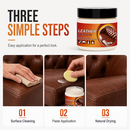 🛋️ Leather Scratch Repair Cream for Worn Furniture and Seats