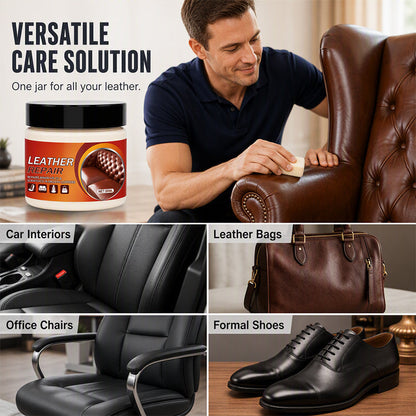 🛋️ Leather Scratch Repair Cream for Worn Furniture and Seats