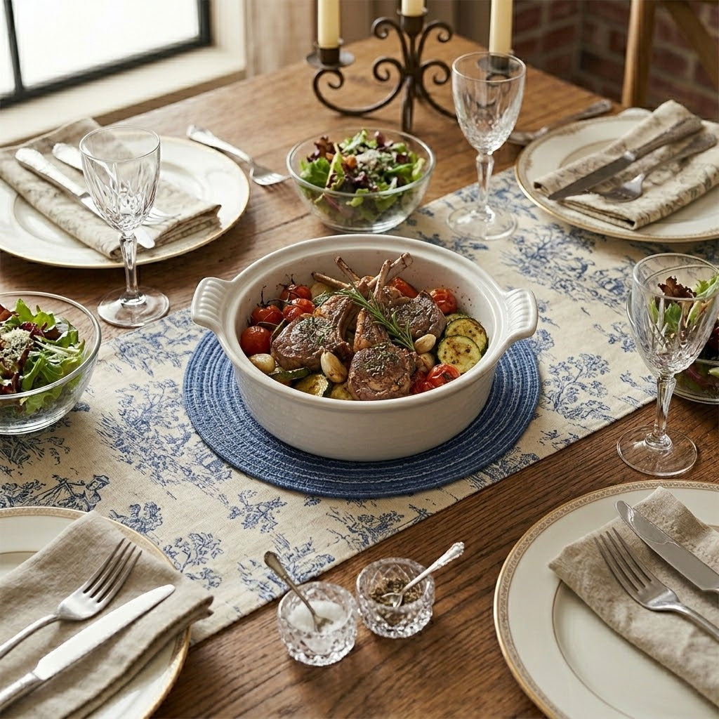 Premium Woven Round Placemats